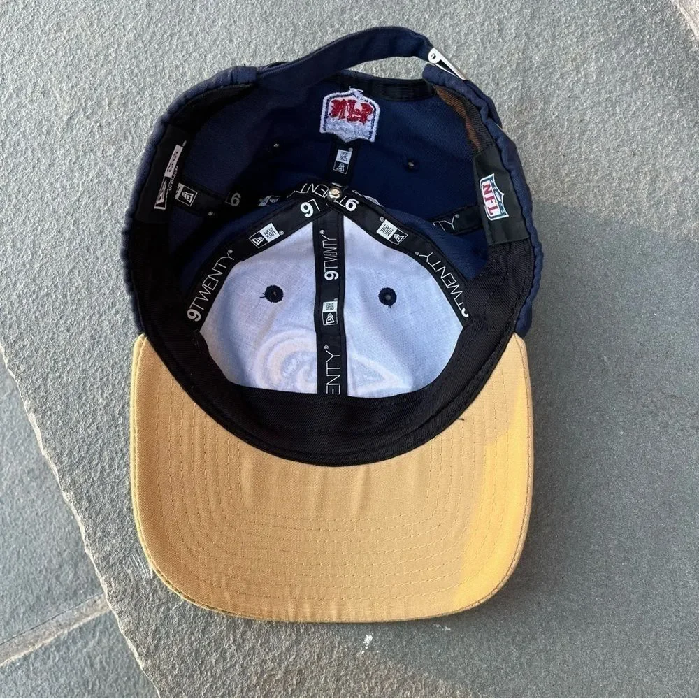 New Era Los Angeles Rams 9Twenty NFL Officially Licensed Hat One Size Fits Most